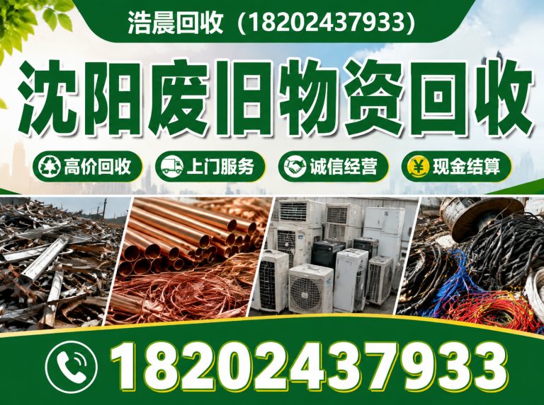 苏家屯区沈阳废旧物资回收展示图